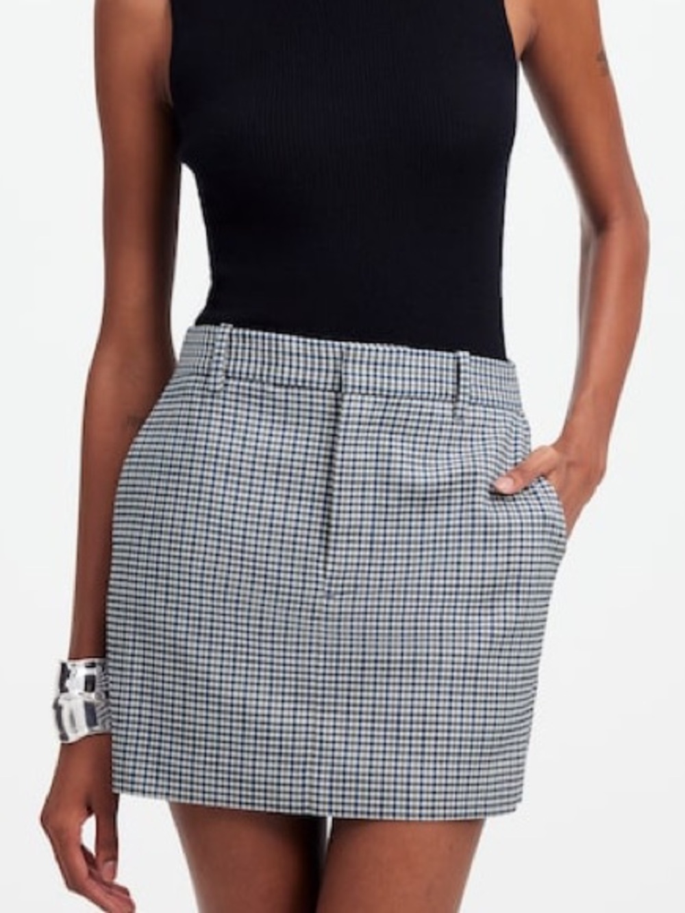 Madewell Suiting Mini Skirt